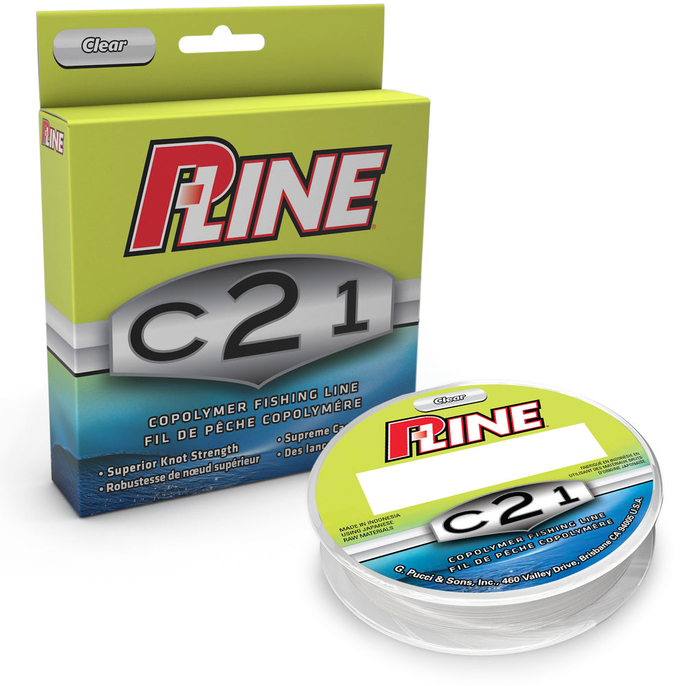 P-Line C21 Copolymer Fishing Line 15lb / Clear