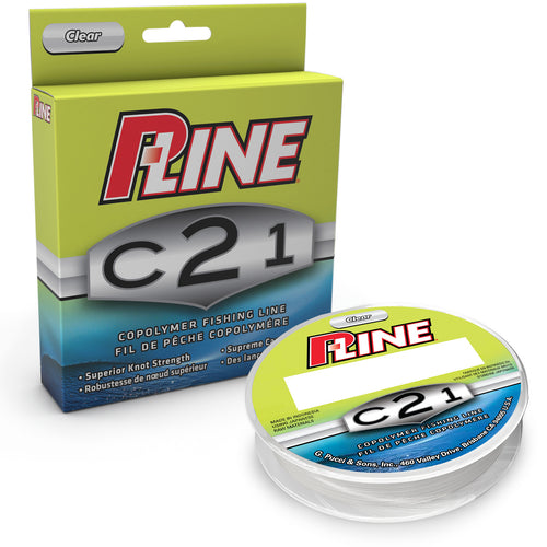 P-Line C21 Copolymer Fishing Line 6lb / Clear P-Line C21 Copolymer Fishing Line 6lb / Clear