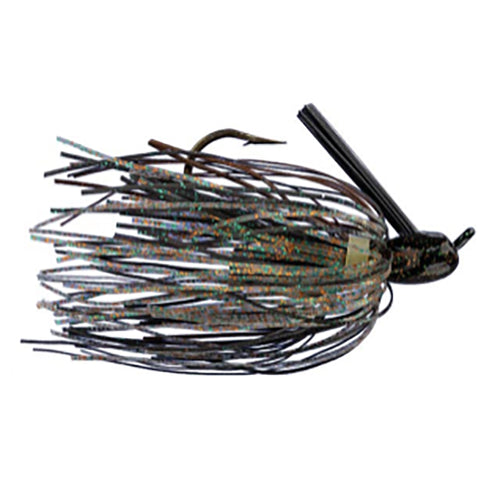 Strike King Denny Brauer Rattlin Pro-Model Jig 1/4 oz / Camouflage Strike King Denny Brauer Rattlin Pro-Model Jig 1/4 oz / Camouflage