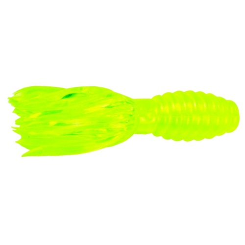 Strike King Mr. Crappie Thunder Tube Bait Hot Chartreuse / 1 3/4" Strike King Mr. Crappie Thunder Tube Bait Hot Chartreuse / 1 3/4"