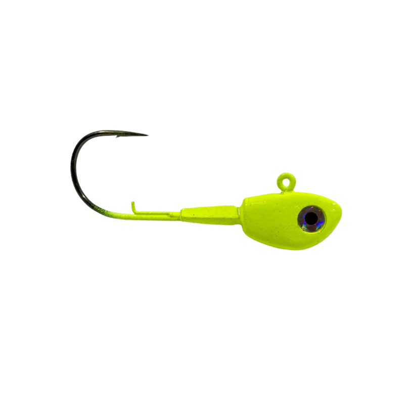 Pulse Fish Lures Swimbait Head 3/8 oz / Chartreuse