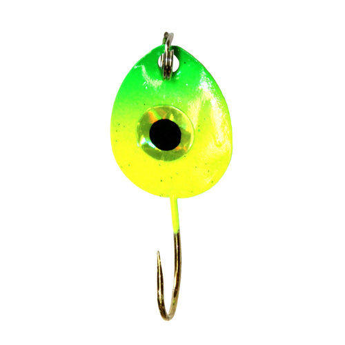 JB Lures Gem-N-Eye Fluttering Jig 1/16 oz / Chartreuse Green JB Lures Gem-N-Eye Fluttering Jig 1/16 oz / Chartreuse Green