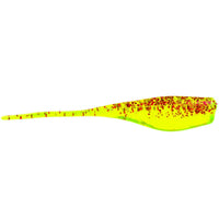 Strike King Mr. Crappie Lightning Shad Chartreuse Red / 2"
