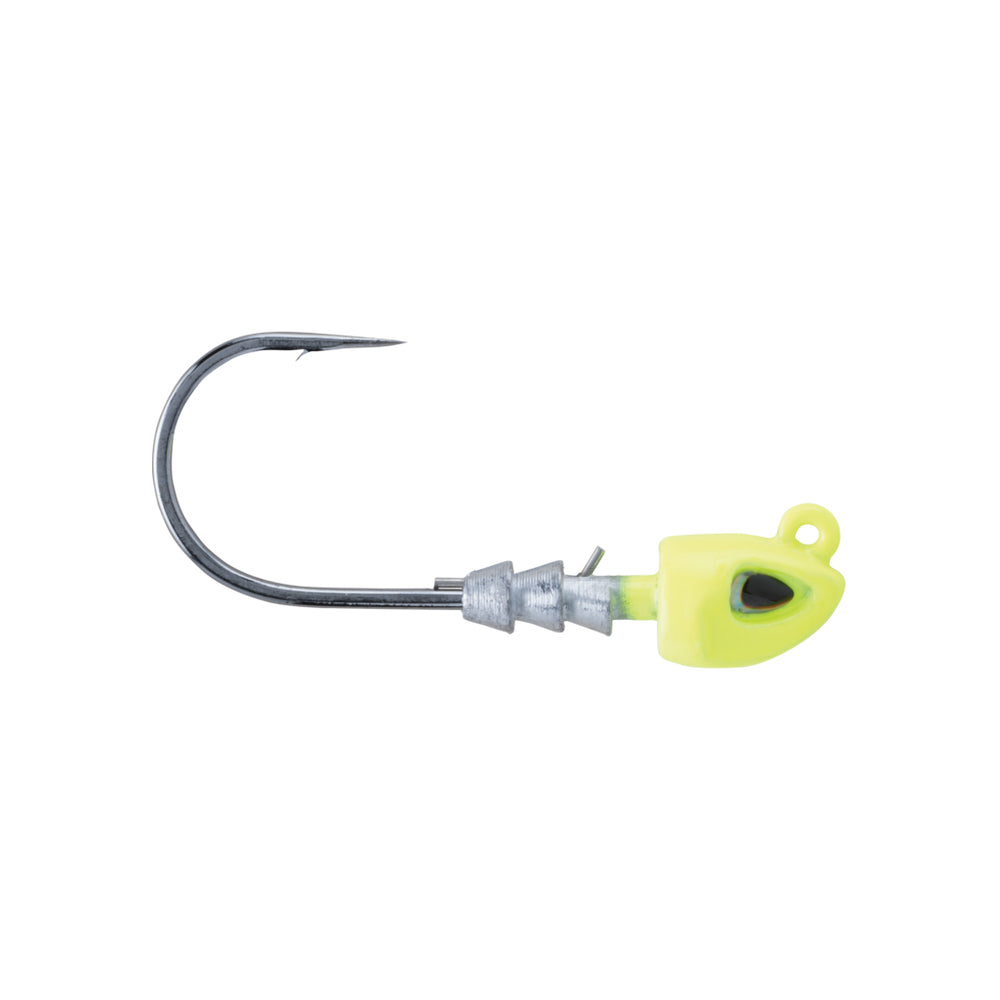 Berkley Fusion19 Swimbait Jighead - EOL 1/4 oz / Chartreuse / 3/0