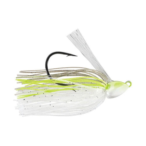 Evergreen International Grass Ripper Swim Jig 1/4 oz / Chartreuse Shad Evergreen International Grass Ripper Swim Jig 1/4 oz / Chartreuse Shad