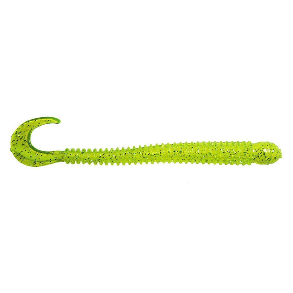 BFishN Tackle AuthentX Ringworm Chartreuse-Silver / 4"