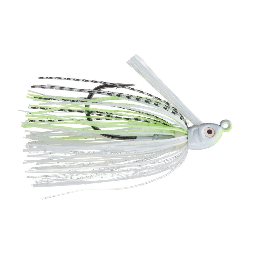 Cumberland Pro Lures True Track Swim Jig - EOL 1/2 oz / Chartreuse White Shad