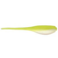 Bobby Garland 2" Baby Shad Chartreuse White / 2"