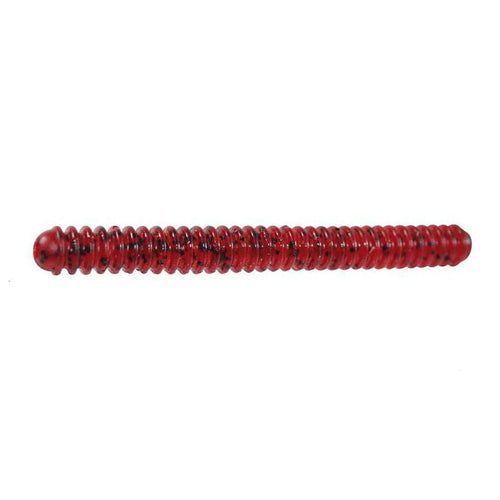 Zoom Double Ringer Worm Cherry Seed / 4" Zoom Double Ringer Worm Cherry Seed / 4"