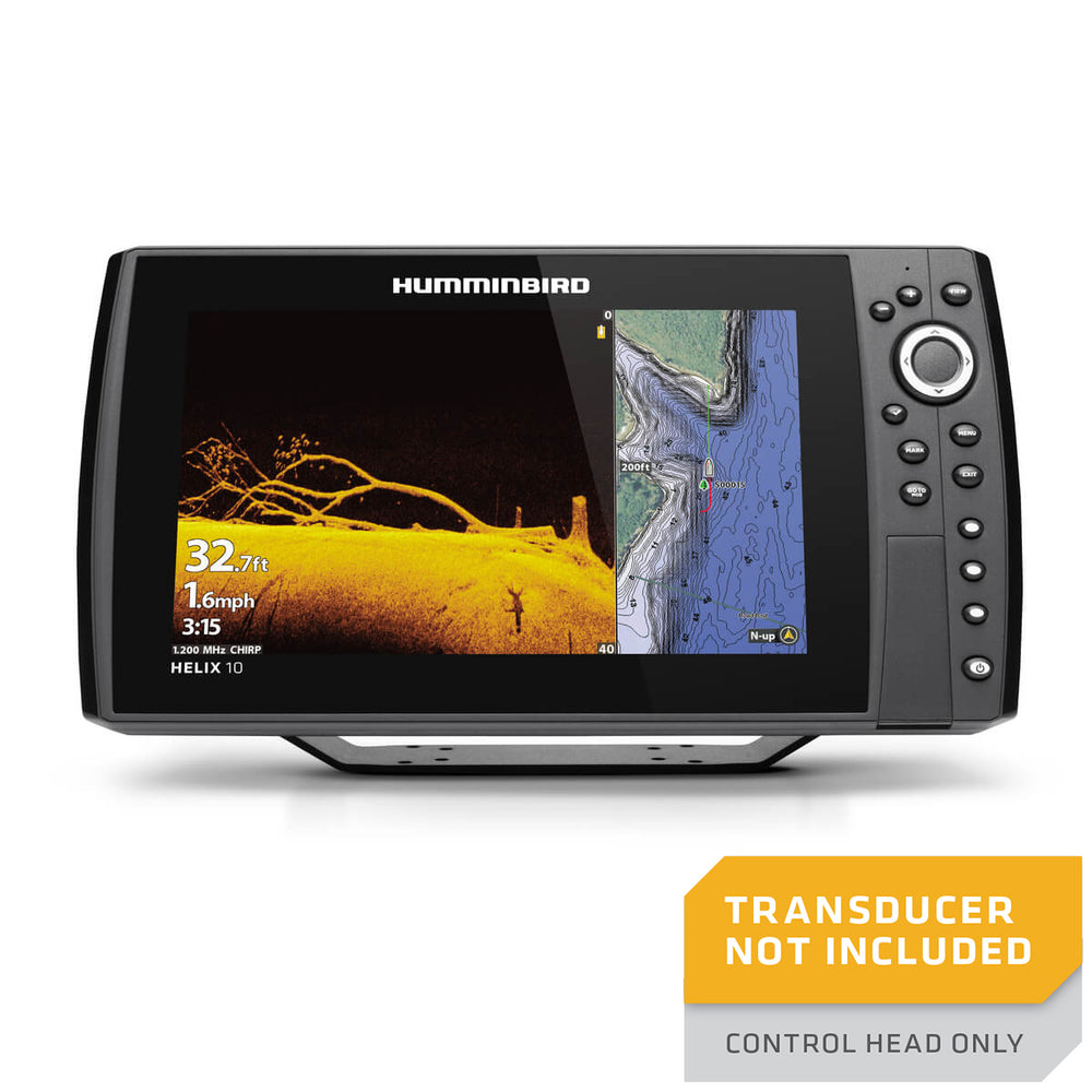 Humminbird Helix 10 CHIRP G4N - MEGA+ Imaging Helix 10 CHIRP MEGA DI+ GPS G4N CHO (Head Unit Only) / 10.1"