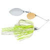 War Eagle Finesse Spinnerbait Chartreuse White / 5/16 oz