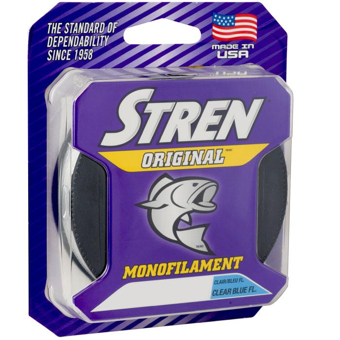 Stren Original Fishing Line 8 lb. Clear/Blue Fluorescent - 1000 Yds -  Precision Fishing