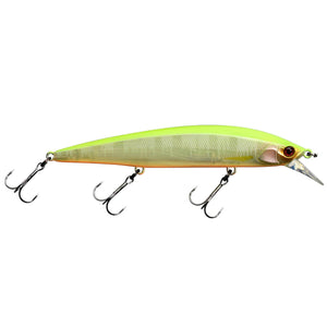 Rerange 110 Jerkbait Chartreuse Back Pearl / 4 1/4"