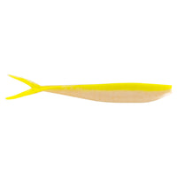 Big Bite Baits Scentsation Slim Minnow Chart White Laminate / 4"