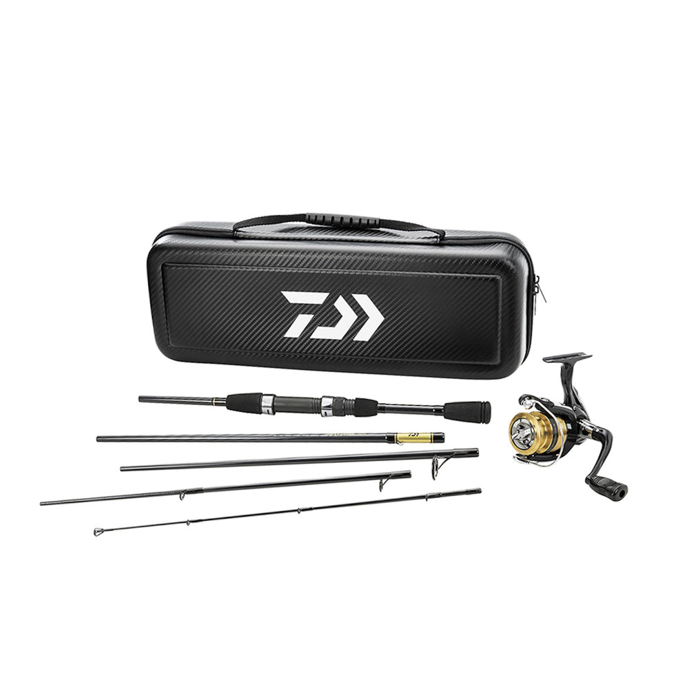 Daiwa Carbon Case Travel Combo 6'3" / Medium-Light