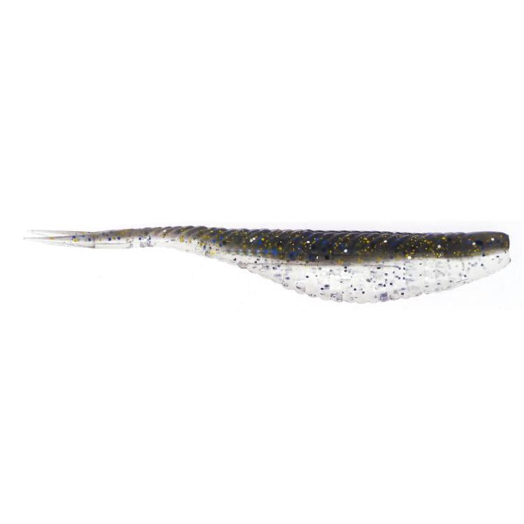 Damiki Armor Shad Paddle Tail Swimbait 4 PB Silver 2