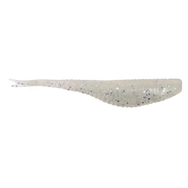 Damiki Armor Shad 3 White Silver Flake