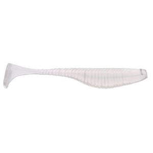 Armor Shad Paddle Tail Pearl White / 3"