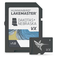 Humminbird LakeMaster VX Digital GPS Maps Dakotas + Nebraska V1