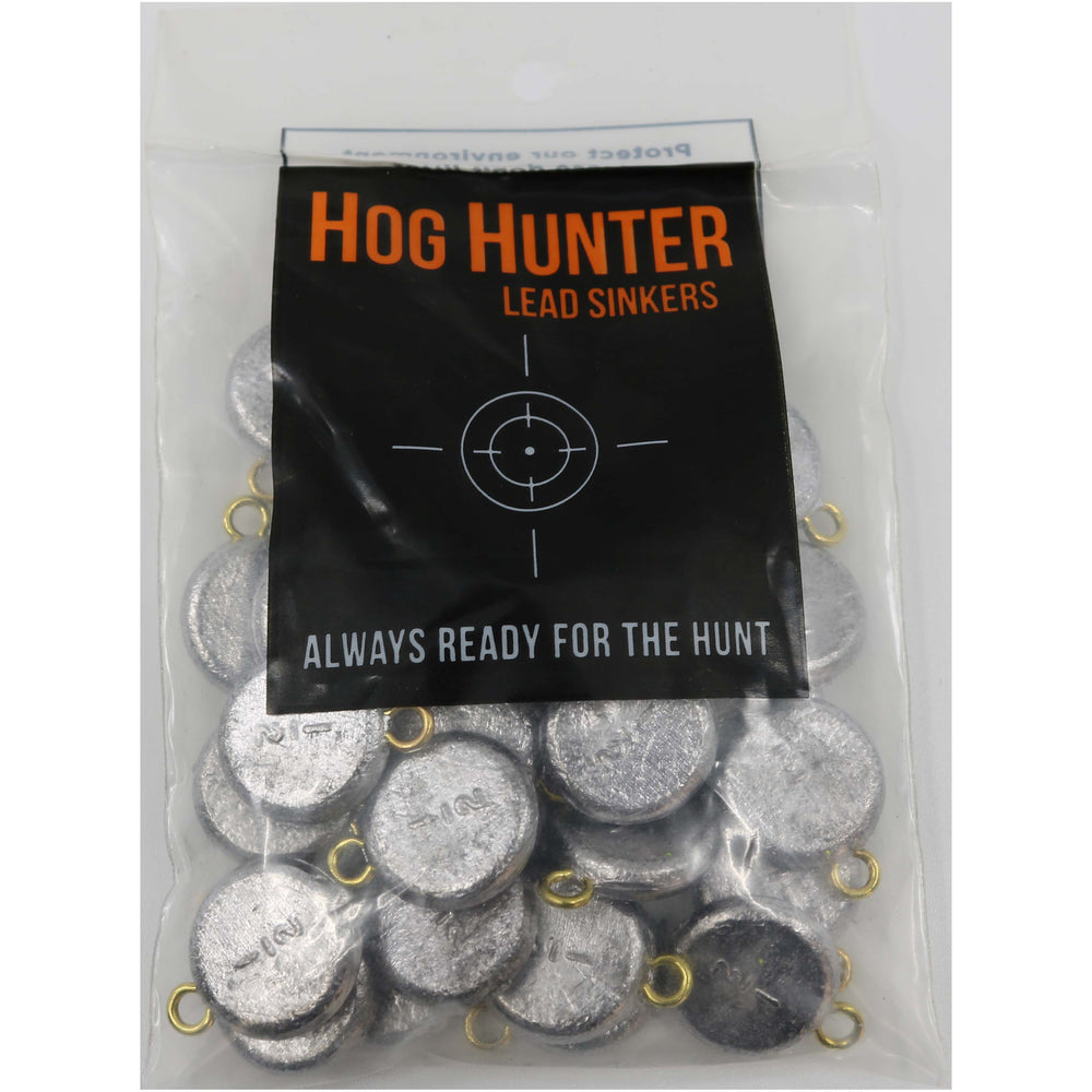 Erie Dearie Hog Hunter Disc Sinker - Bulk 1/2 oz
