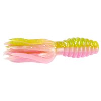 Strike King Mr. Crappie Thunder Tube Bait Electric Chicken / 1 3/4"