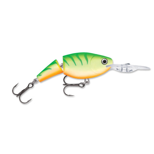 Rapala Jointed Shad Rap Crankbait Green Tiger UV / 2" Rapala Jointed Shad Rap Crankbait Green Tiger UV / 2"