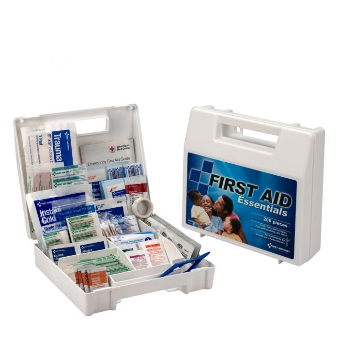 First Aid Only 199-Piece First Aid Kit with Plastic Case 199-Piece First Aid Kit with Plastic Case