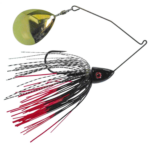 Bassman Spinnerbaits TW Nightmare Single Colorado Spinnerbait Redback / 3/4 oz Bassman Spinnerbaits TW Nightmare Single Colorado Spinnerbait Redback / 3/4 oz