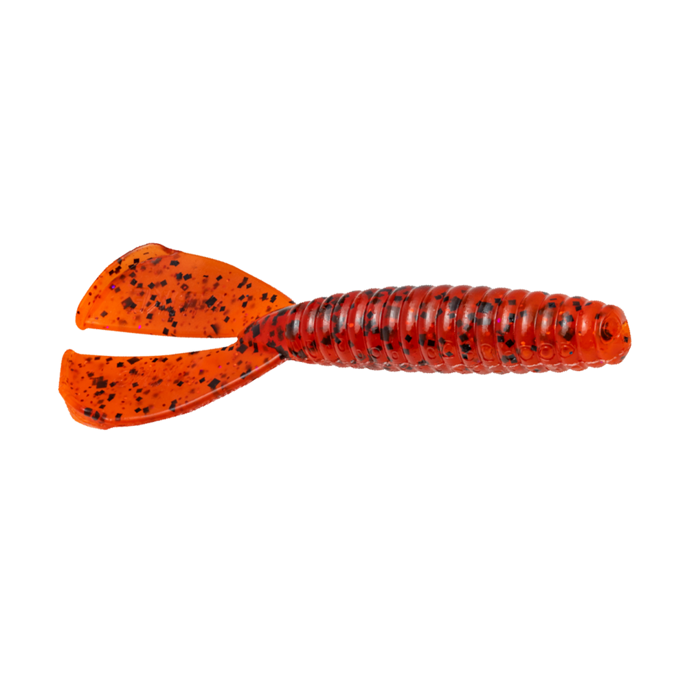 Strike King Rage Menace Grub Fire Craw / 3 1/2"