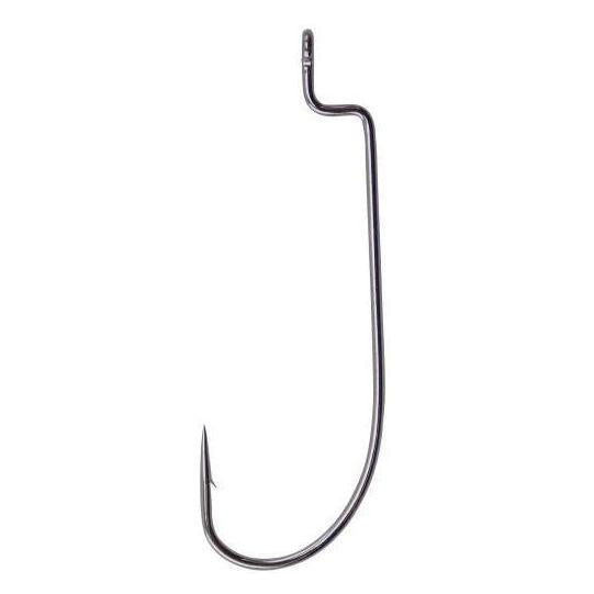 Gamakatsu Offset Worm Hook 4/0 / Black Nickel