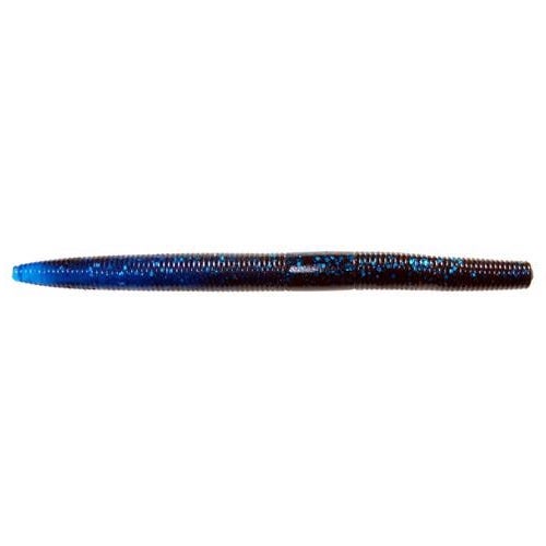 Gambler Lures 6'' Fat Ace Stick Bait Black Blue Glitter Blue Tip / 6"