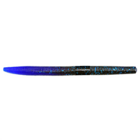 Gambler Lures 5 1/4" Fat Ace Stick Bait Black Blue Glitter Blue Tail / 5 1/4"