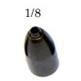 Gambler Lures Brass Rattle Weight 1/8 oz