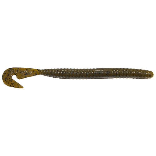 Gambler Lures Burner Worm 6" / Green Pumpkin Gambler Lures Burner Worm 6" / Green Pumpkin