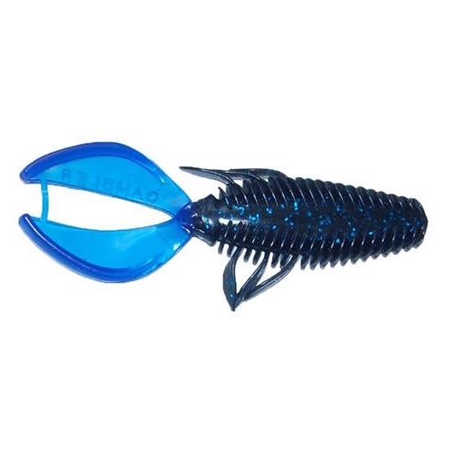 Gambler Lures Stinger Black Blue Glitter Blue Tip / 4 1/4" Gambler Lures Stinger Black Blue Glitter Blue Tip / 4 1/4"