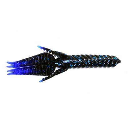 Gambler Lures "Why Not" Creature Bait Black Blue Blue Tail / 4 1/2"