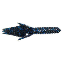 Gambler Lures "Why Not" Creature Bait Black Blue Glitter / 4 1/2"