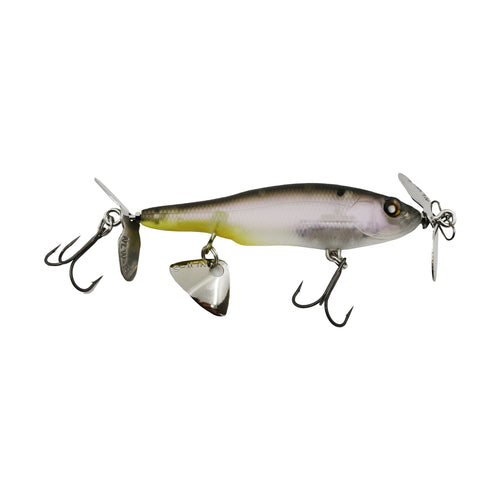 Nishine Lure Works Baby Abino 70S Spybait Ghost Shad / 2 3/4" Nishine Lure Works Baby Abino 70S Spybait Ghost Shad / 2 3/4"