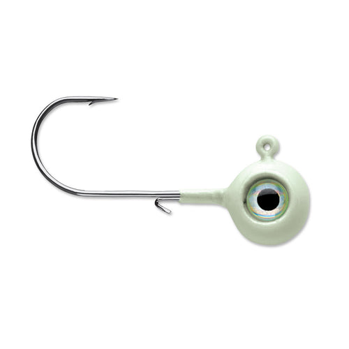 VMC Neon Moon Eye Jig 1/2 oz / Glow VMC Neon Moon Eye Jig 1/2 oz / Glow