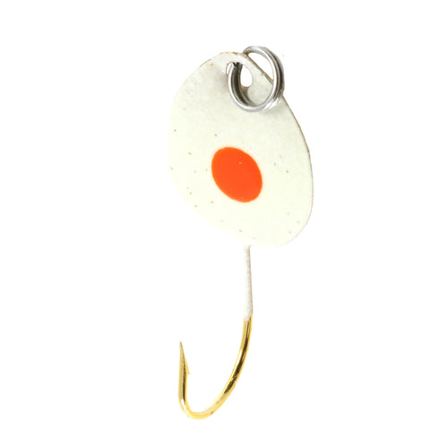 JB Lures Gem-N-Eye Fluttering Jig - 1/16 oz / Glow Red Blood Line