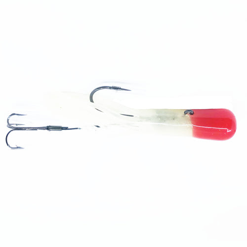 Mission Tackle Pre-Rigged Lake Trout Tube 1/2 oz / Glow Red Top Rigged Mission Tackle Pre-Rigged Lake Trout Tube 1/2 oz / Glow Red Top Rigged