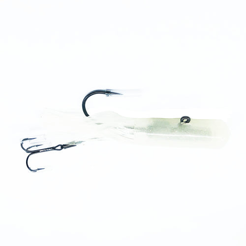Mission Tackle Pre-Rigged Lake Trout Tube 1/2 oz / Glow Rigged Mission Tackle Pre-Rigged Lake Trout Tube 1/2 oz / Glow Rigged