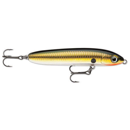 Rapala Skitter V Walking Topwater 4 1/2" / Gold Chrome Rapala Skitter V Walking Topwater 4 1/2" / Gold Chrome