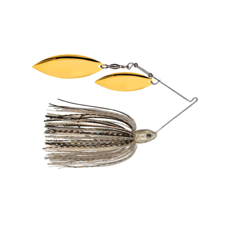 Strike King Tour Grade Compact Double Willow Spinnerbait Gold Shiner / 1/2 oz