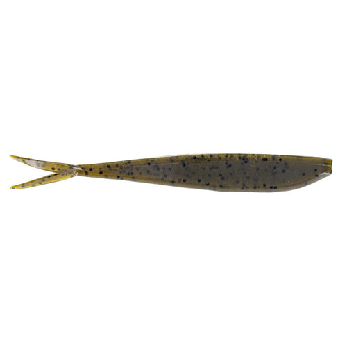 Big Bite Baits Scentsation Slim Minnow Green Pumpkin / 4