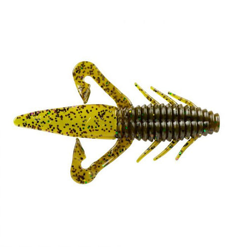 Gene Larew Biffle Bug 4 1/4" / Green Pumpkin Candy Gene Larew Biffle Bug 4 1/4" / Green Pumpkin Candy