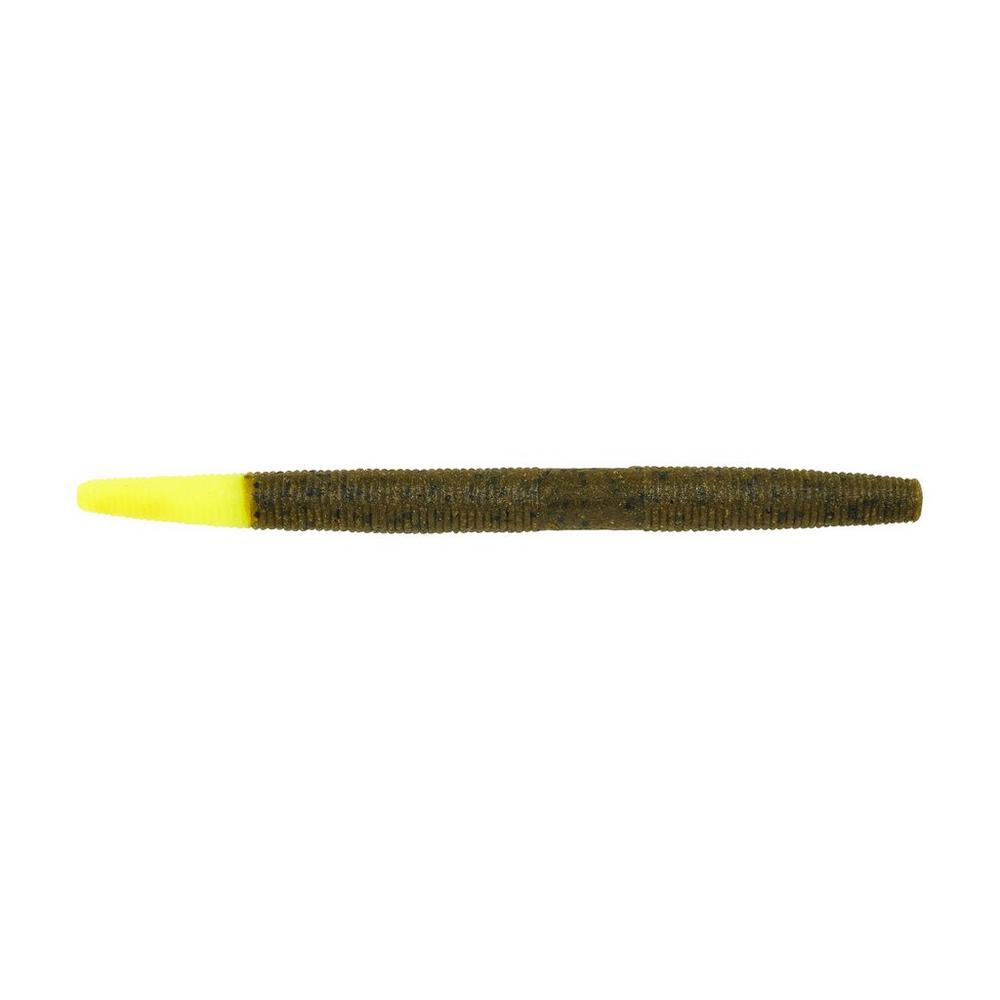 Berkley PowerBait MaxScent The General Stick Bait 6" / Green Pumpkin/Chartreuse