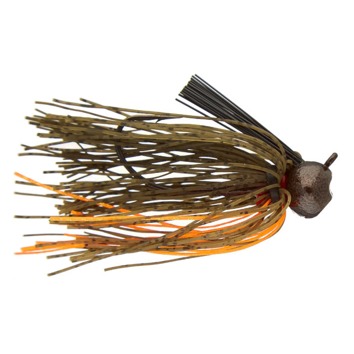 Jewel Baits Football Jig 2 Pack 3/4 oz / Green Pumpkin/Orange