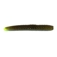 Roboworm Ned Worms Green Pumpkin Perch / 3"