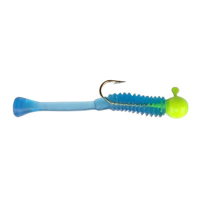 Cubby Mini-Mite Jig 3 Pack with Replacement Tails Green/Blue / 1/32 oz Cubby Mini-Mite Jig 3 Pack with Replacement Tails Green/Blue / 1/32 oz